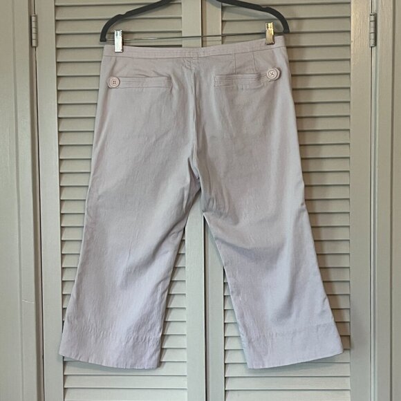 Marc Jacobs pants 10 women cropped capris clamdiggers pink - Picture 6 of 10